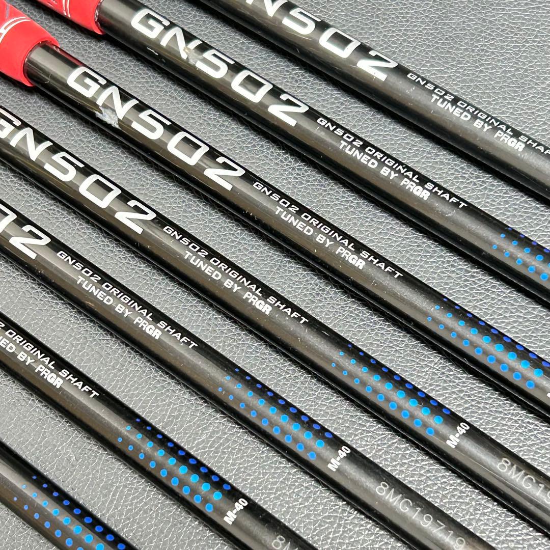 プロギア PRGR GN502 アイアンセット 5〜9・P .S 純正M-40
