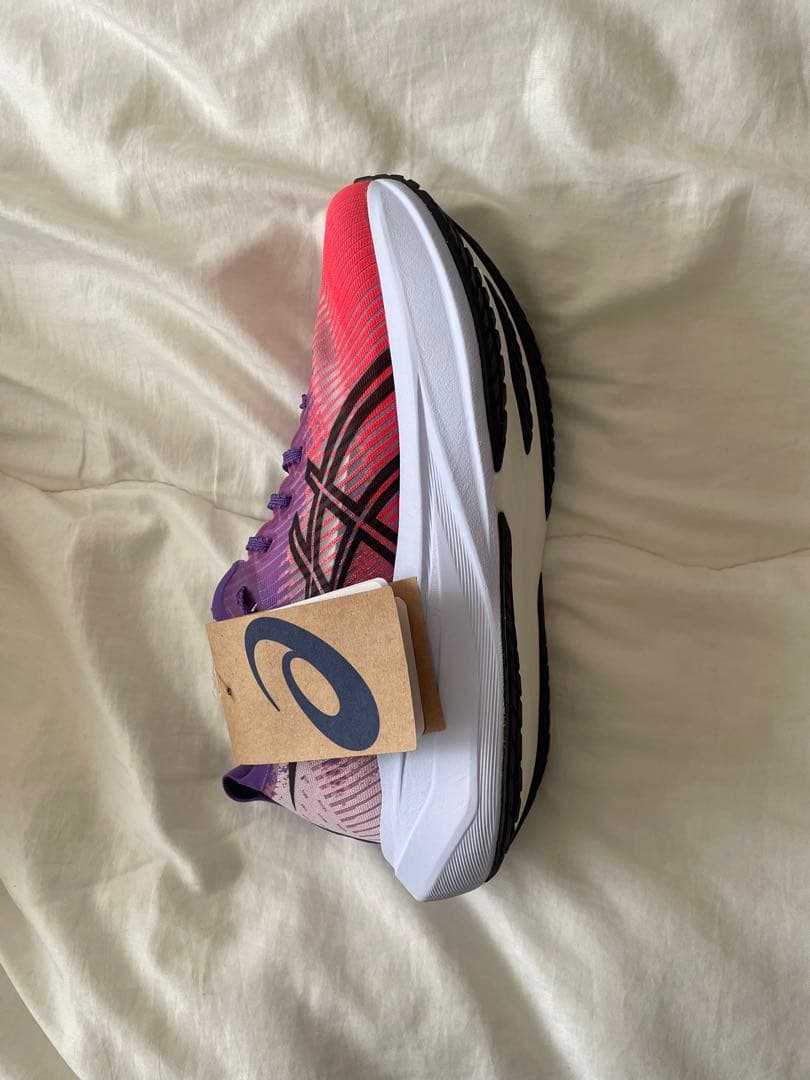 新品ASICS MEGABLAST 25.0cm EDOPURPLE/BLACK