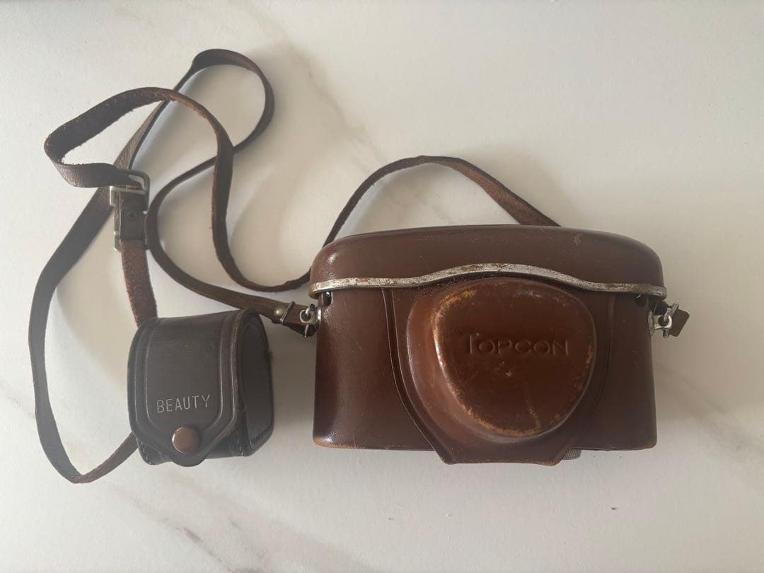TOPCON35-S 東京光学　レンジファインダーカメラ　ケースあり　昭和レトロ
