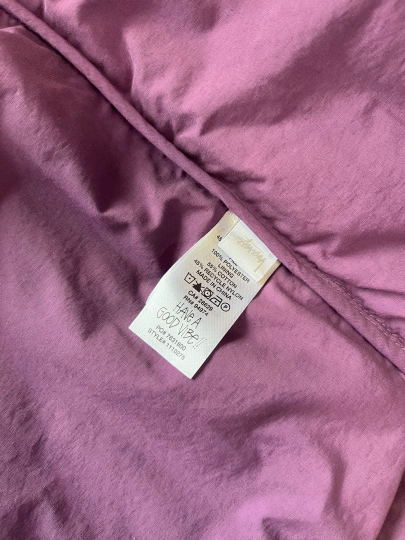 Stussy ワークジャケット L パープル