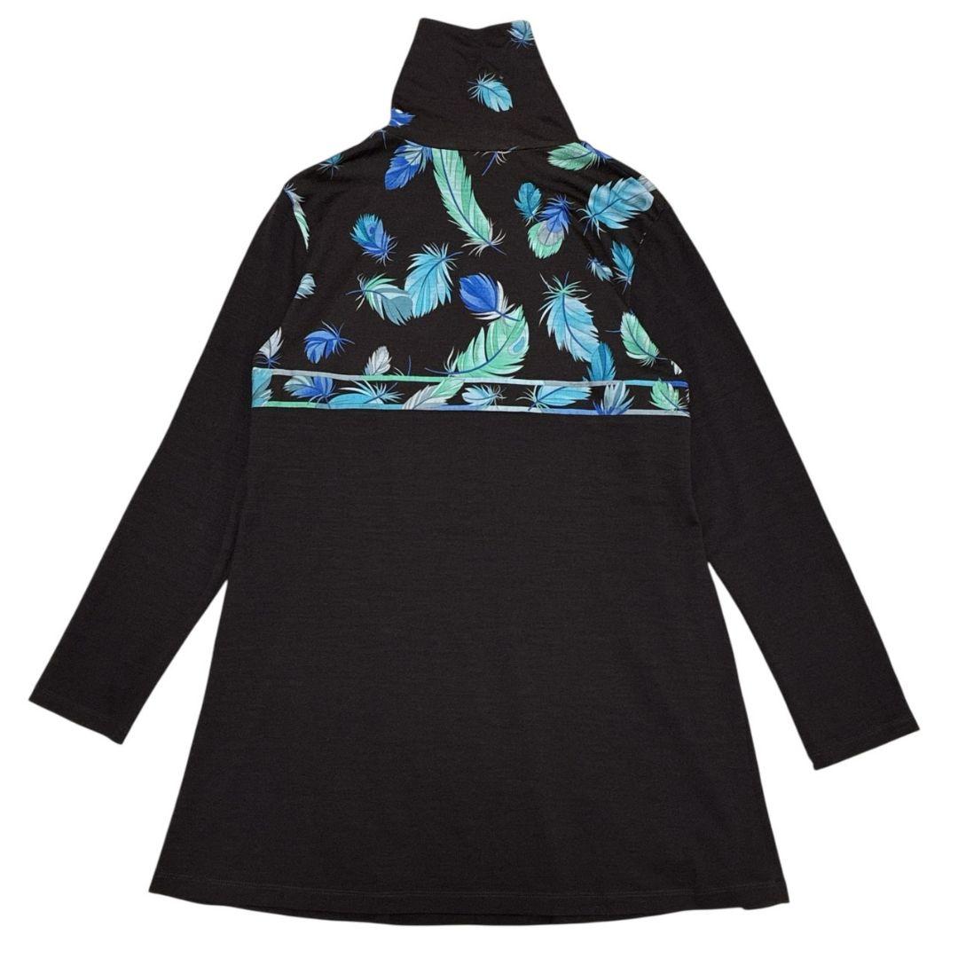 【美品】LEONARD SPORT レオナール チュニック タートル 茶色 40