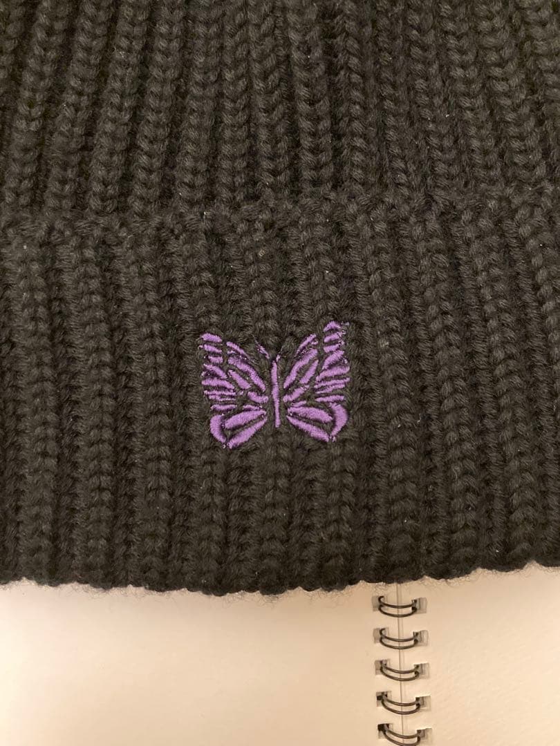 needles ニット帽　ブラック