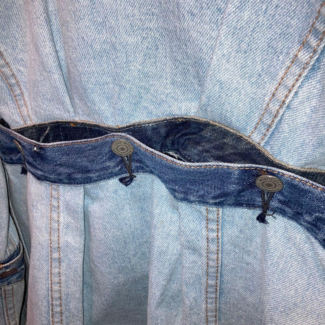 BONUM LEVI'S リメイク デニムジャケット　Gジャン　Lサイズ