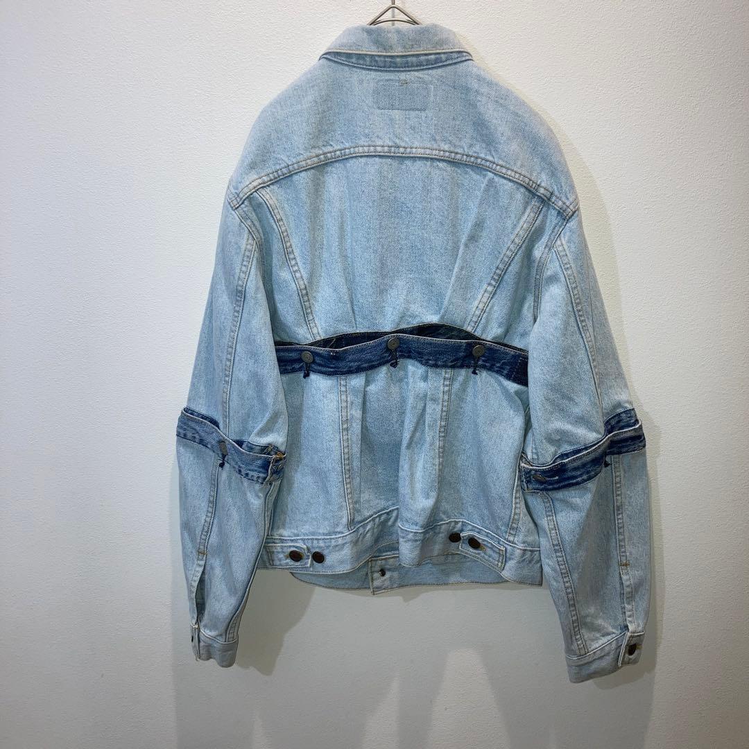 BONUM LEVI'S リメイク デニムジャケット　Gジャン　Lサイズ