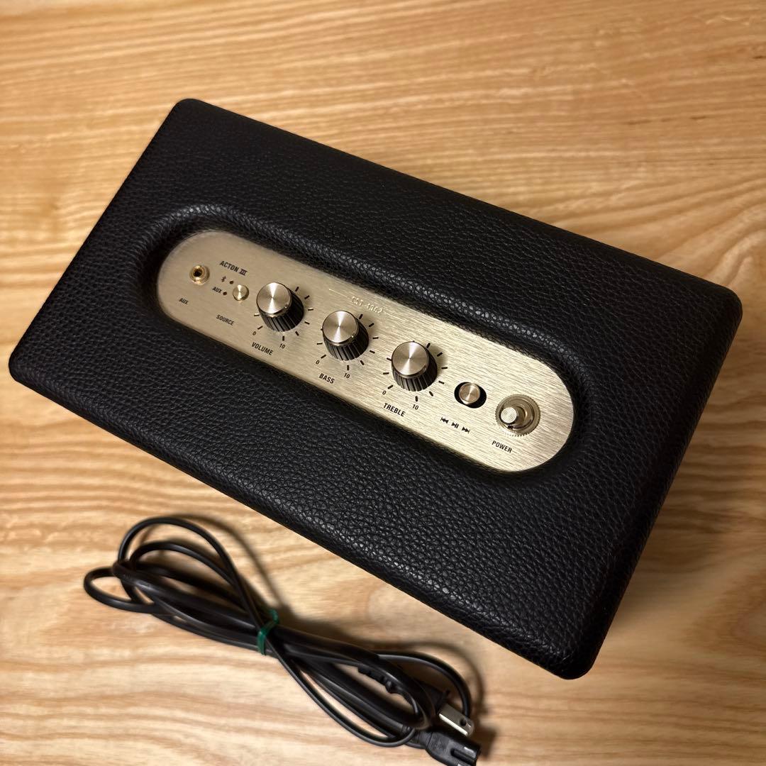Marshall Acton III 美品 ワイヤレススピーカー