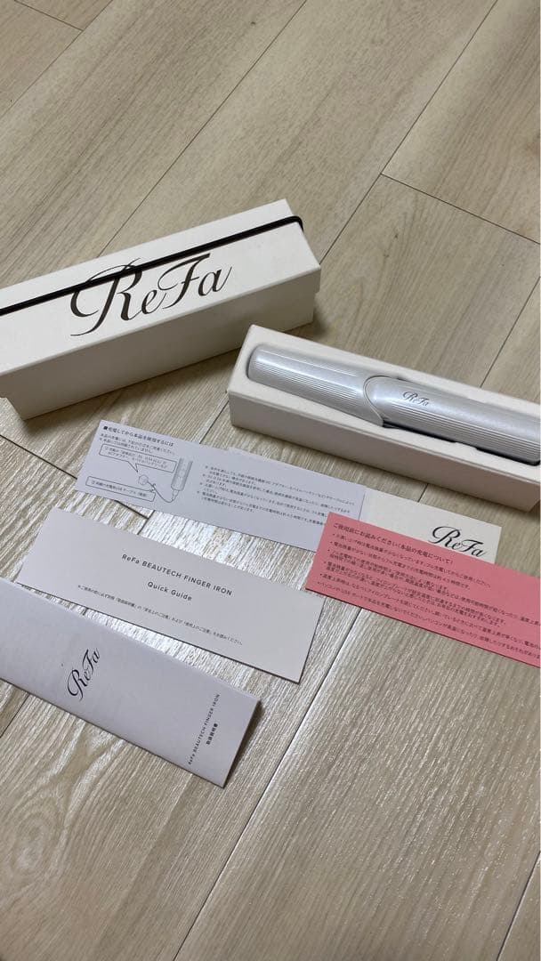 【値下げ中】ReFa フィンガーアイロン