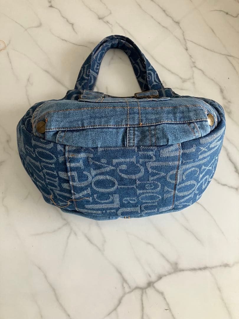 889 あいみょん♡大きめ　デニムリメイクバック　ハンドメイド2点