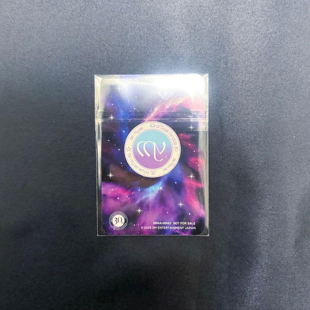 aespa ウィンターSM 30周年 当選 トレカ