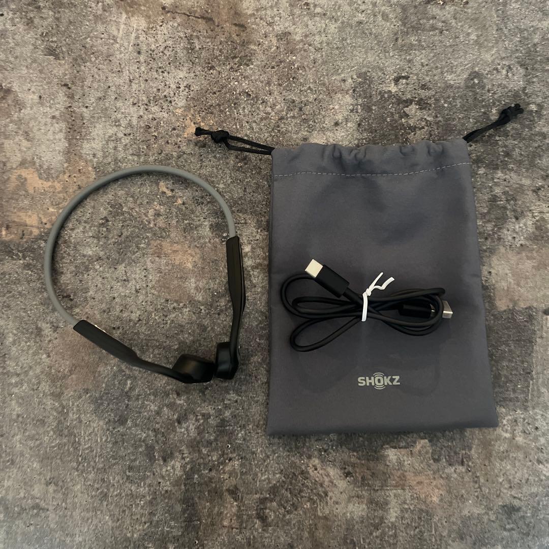 【値下げ交渉OK】SHOKZ OpenMove 骨伝導イヤホン