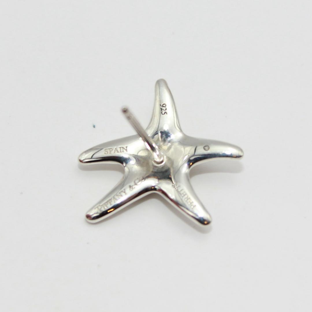 美品 Tiffany&Co. ティファニー スターフィッシュ シルバー ピアス
