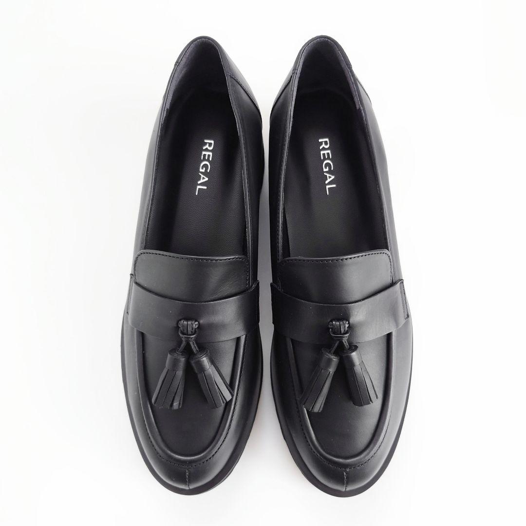 未使用 リーガル トラックソール レザー タッセル ローファー 銀座かねまつ