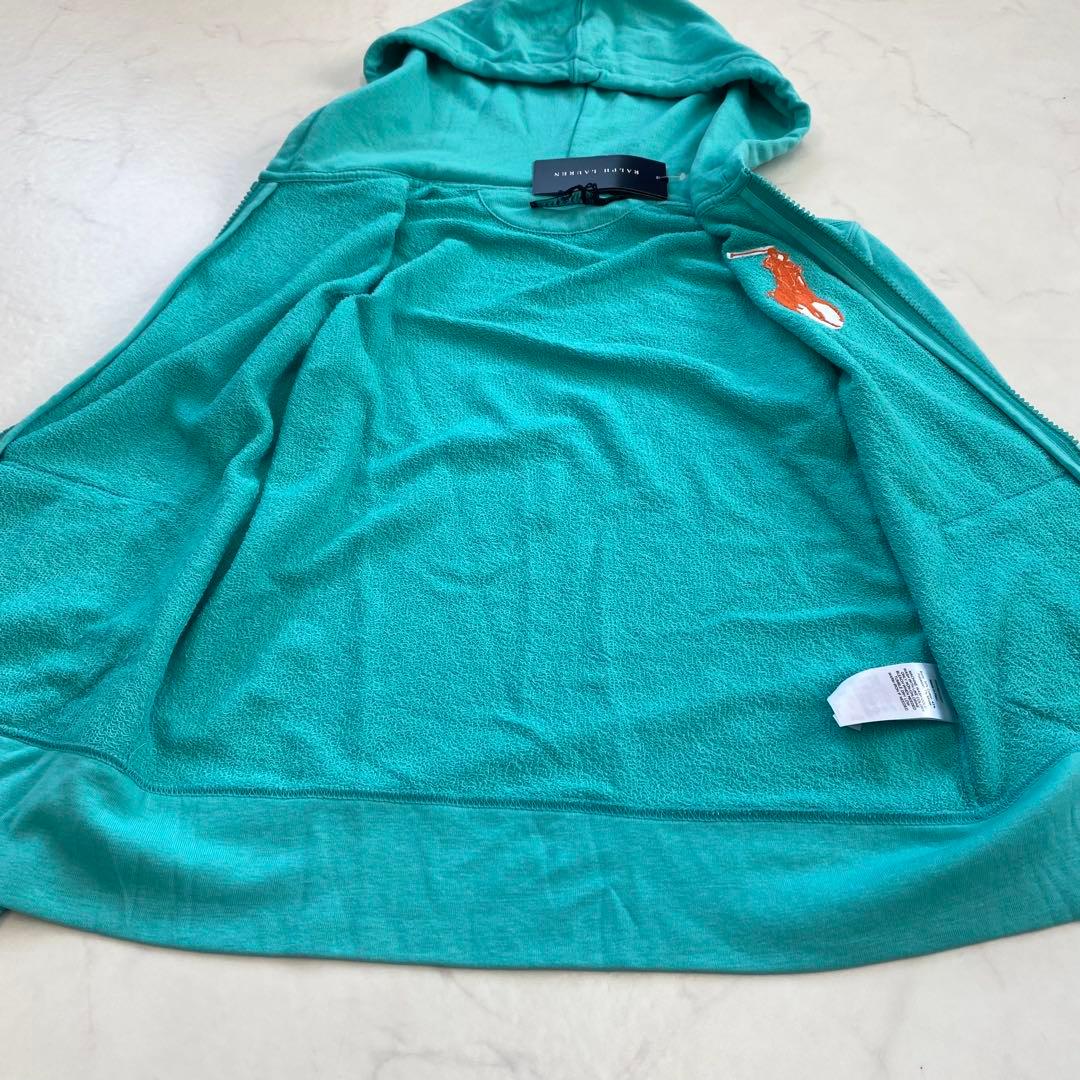 タグ付き新品★ラルフローレン ジップアップパーカー ビッグポニー M