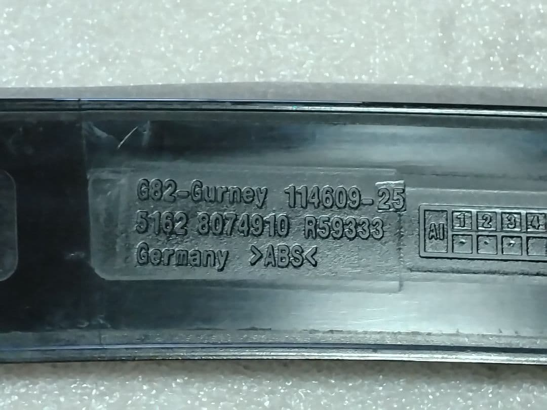 【Y.U.J】 G82・G80・G20・22用純正トランクスポイラー