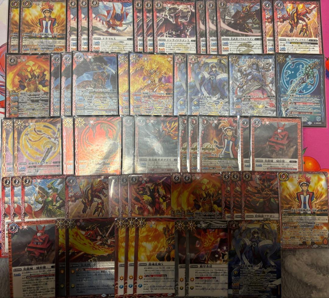 バトスピ　烈火デッキ