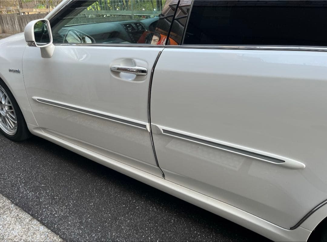 200系 クラウン 純正オプション サイドモール