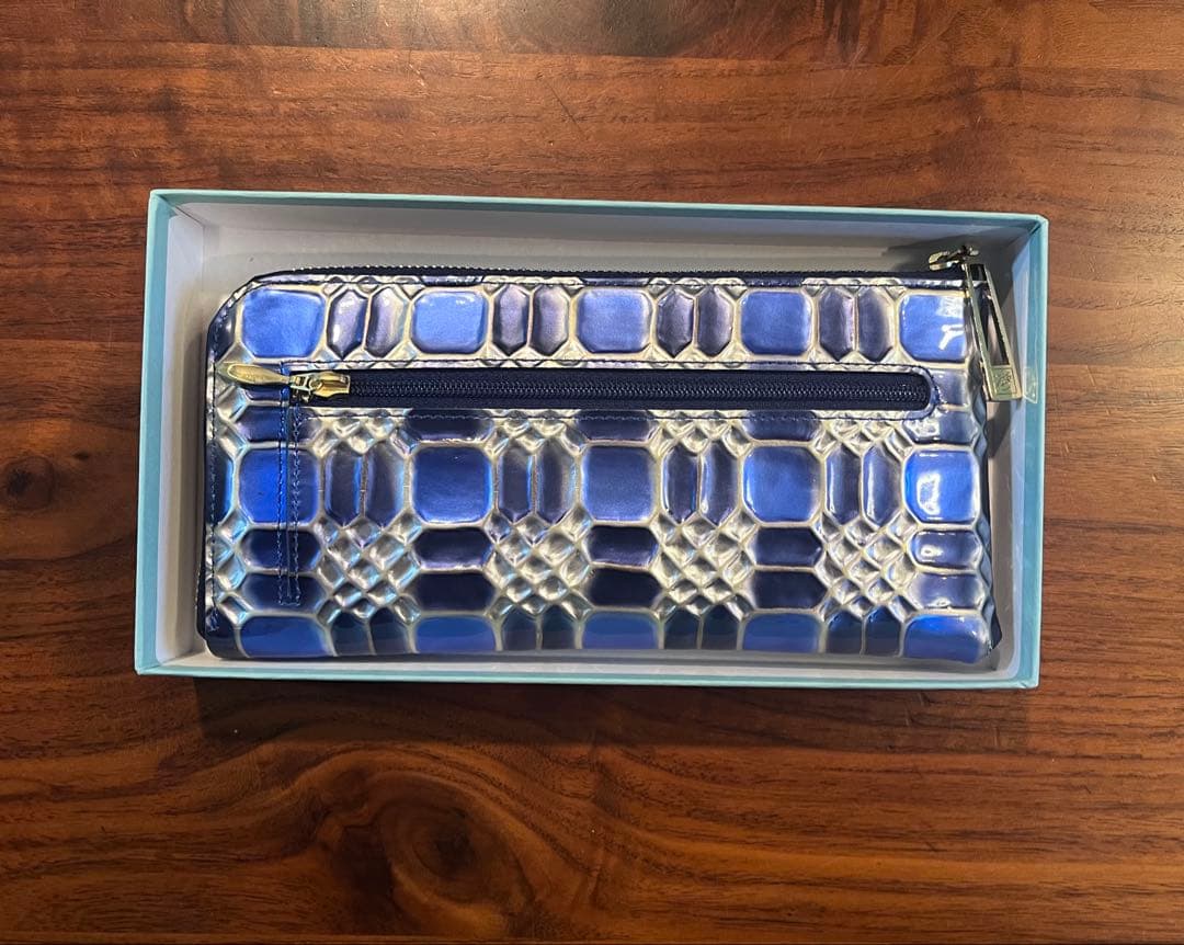 【HerSchedule】長財布　スイスブルー（Swiss Blue)