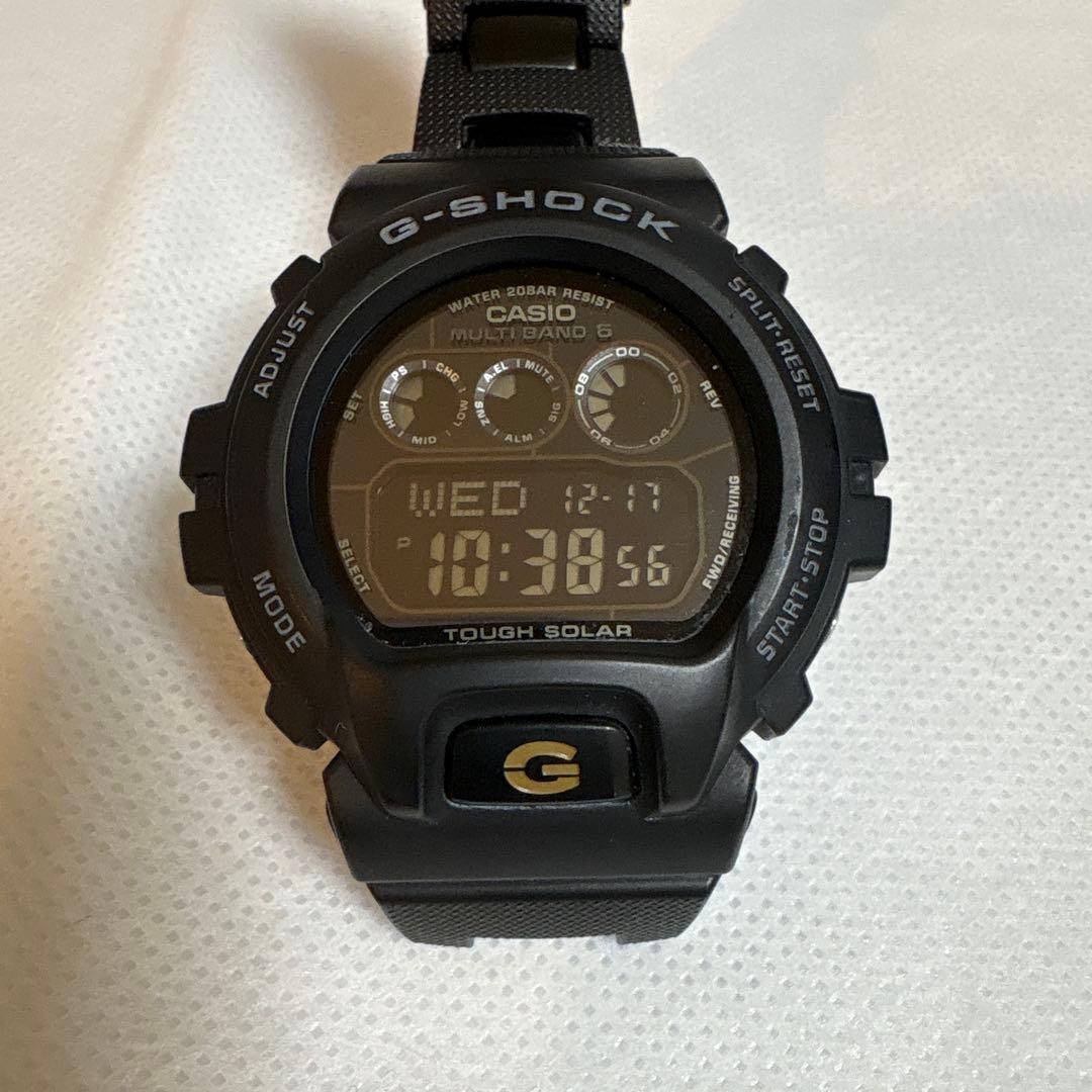カシオG-SHOCK‼️電波ソーラー‼️GW-6900BC-1JF‼️三つ目ブラック‼️