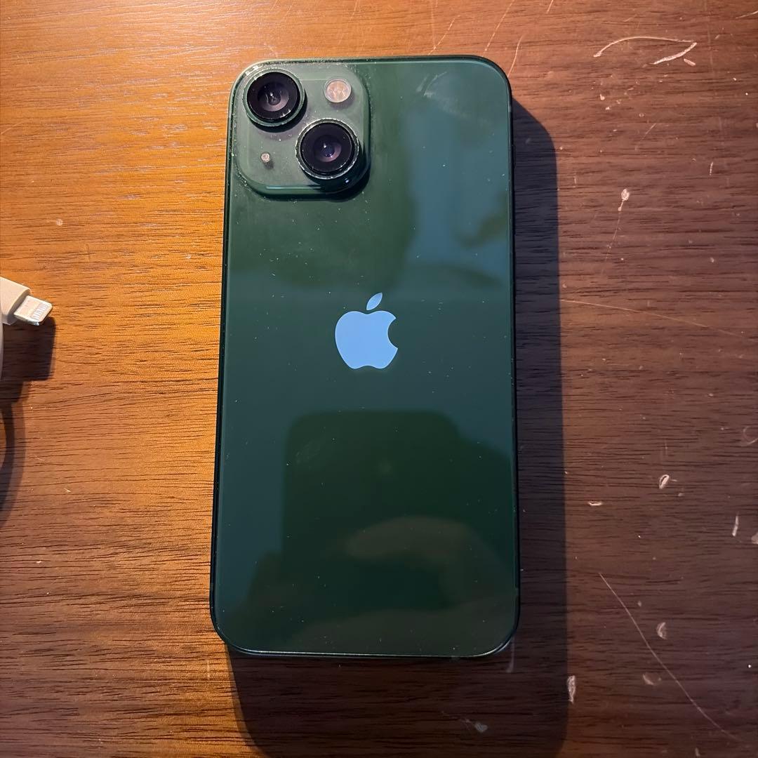 Apple iPhone 13 miniグリーン 充電ケーブル付き