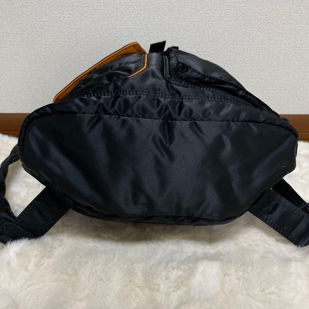 極美品　PORTER ポーター タンカー リュック 黒 ブラック ナイロン