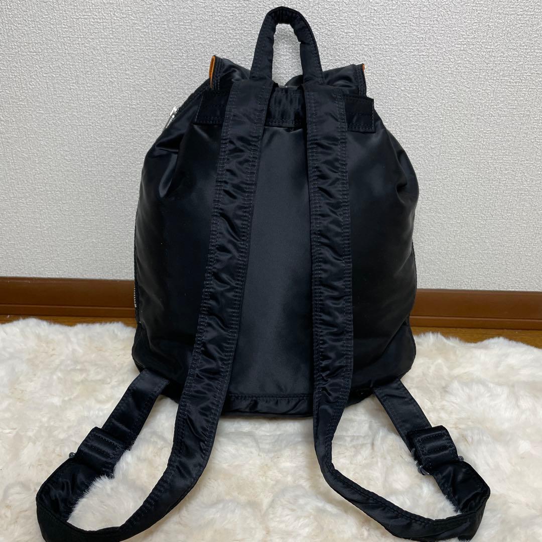 極美品　PORTER ポーター タンカー リュック 黒 ブラック ナイロン