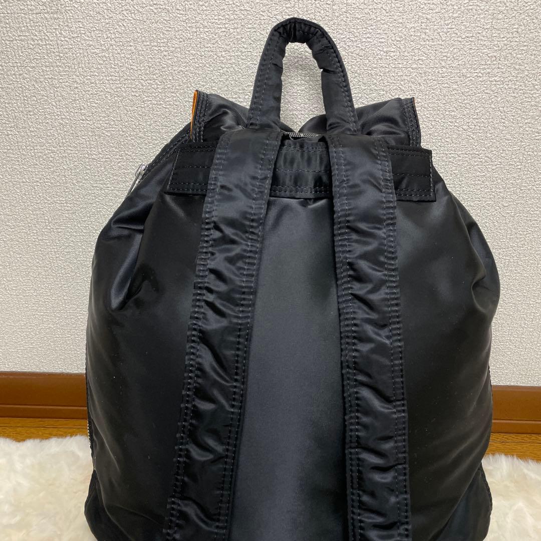 極美品　PORTER ポーター タンカー リュック 黒 ブラック ナイロン