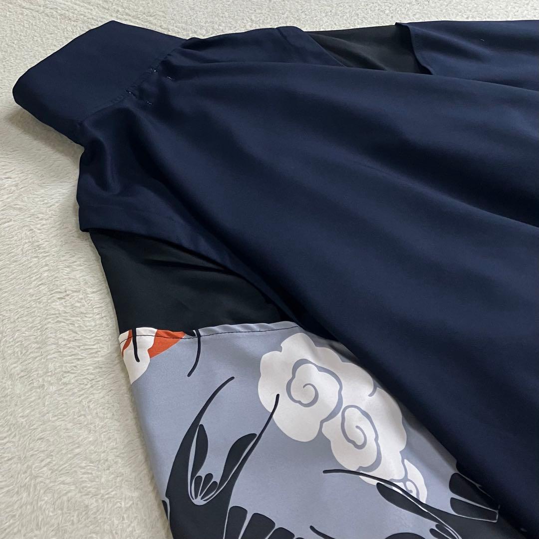 Favorite オリジナル　羽搏き 纏う和袖狩衣風トレーナー　鴉羽 凛燈コラボ