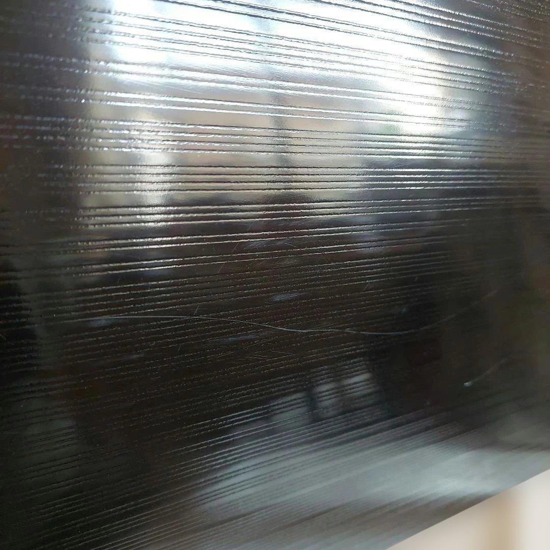 【越前塗】両面使いができる　リバーシブル　赤　黒　盆　ランチョンマット　　6枚