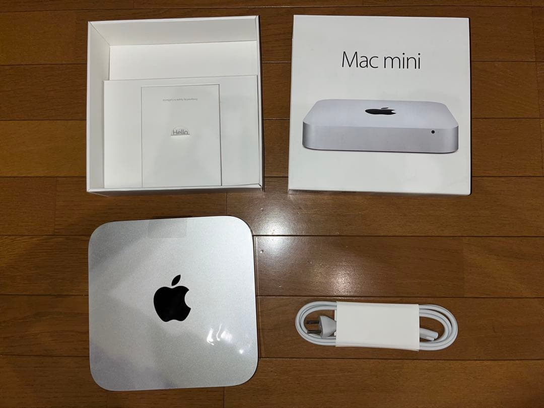 Mac mini (Late 2014) +ワイヤレスキーボード+トラックパッド