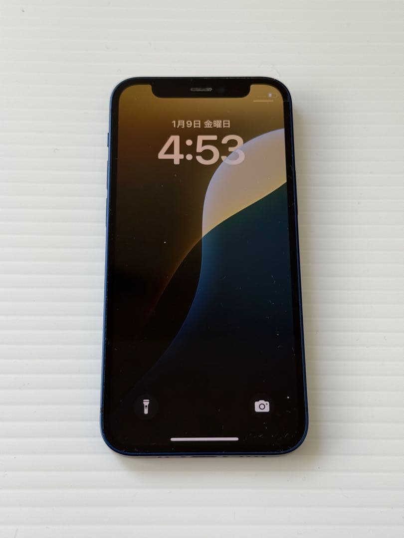 iPhone12 mini 256GB ブルー SIMフリー 注意点あり
