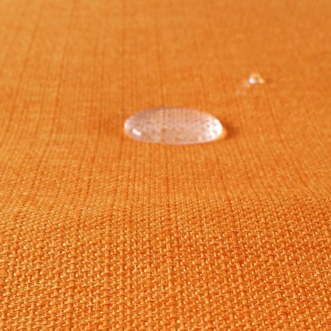 超撥水加工 厚手 厚掛け こたつ布団 大判長方形 オレンジ 清潔 安心 日本製⑧