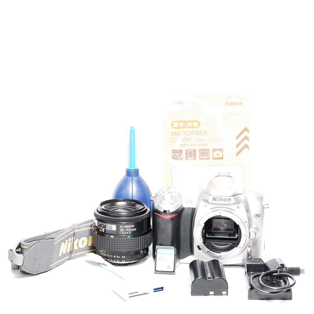 ☘️コスパ最強☘️Nikon D50一眼レフカメラ 動作確認済み 初心者向け！