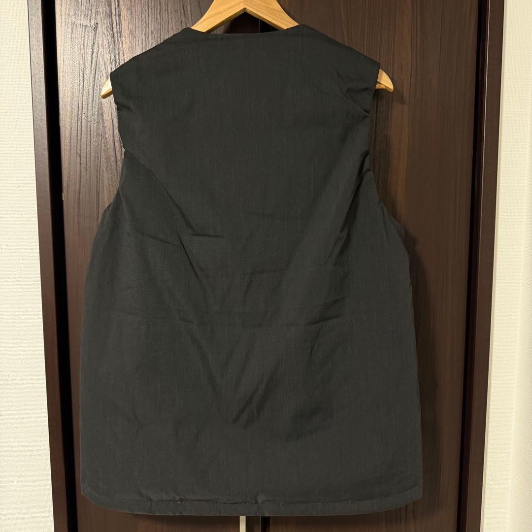 美品　NANGAナンガ　タキビリップストップ インナーダウンベスト