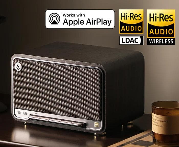 EDIFIRE ワイヤレススピーカー Bluetooth ED-D32-BK