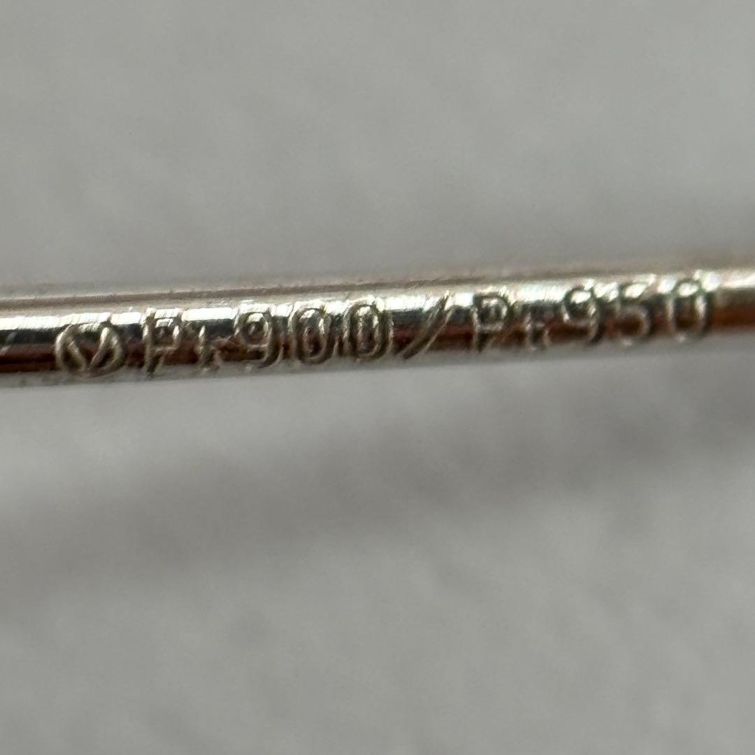 ヴァンドーム青山　Pt900/Pt950 ピアス　片方
