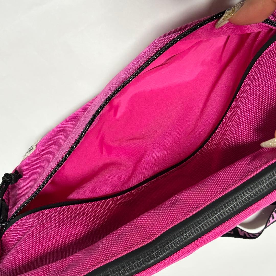 FR2 ピンク　ショルダー　バッグ　梅　うさぎ　肩掛け　鞄