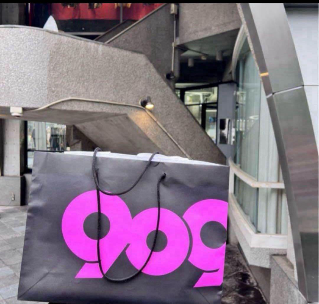 9090 ナインティナインティ ネイビー　セットアップ L