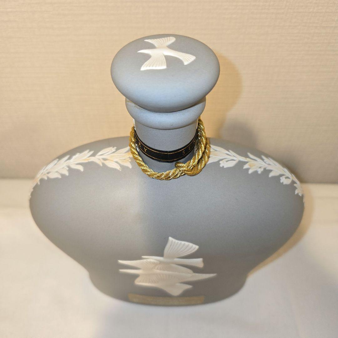 や*き様 空きボトル グレー ウェッジウッド サントリースペシャルブレンド 75