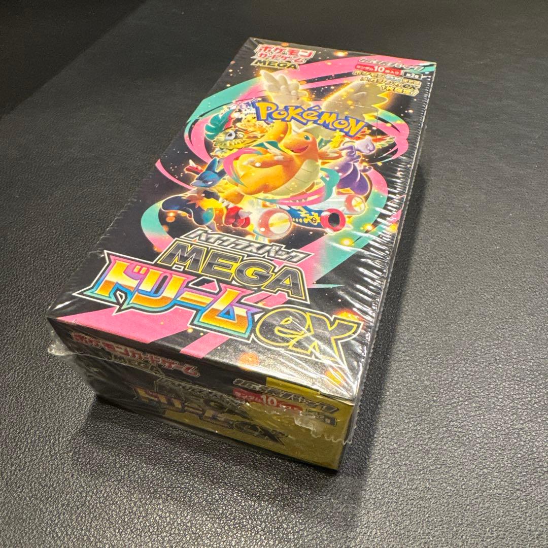 新品未開封 ポケモンカードゲーム MEGAドリームex シュリンク付き 1箱