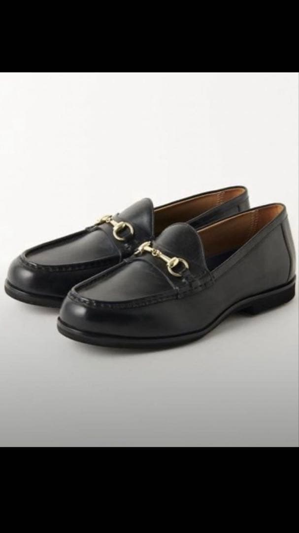 【美品】“all time shoes” ビットローファー26cm 防水