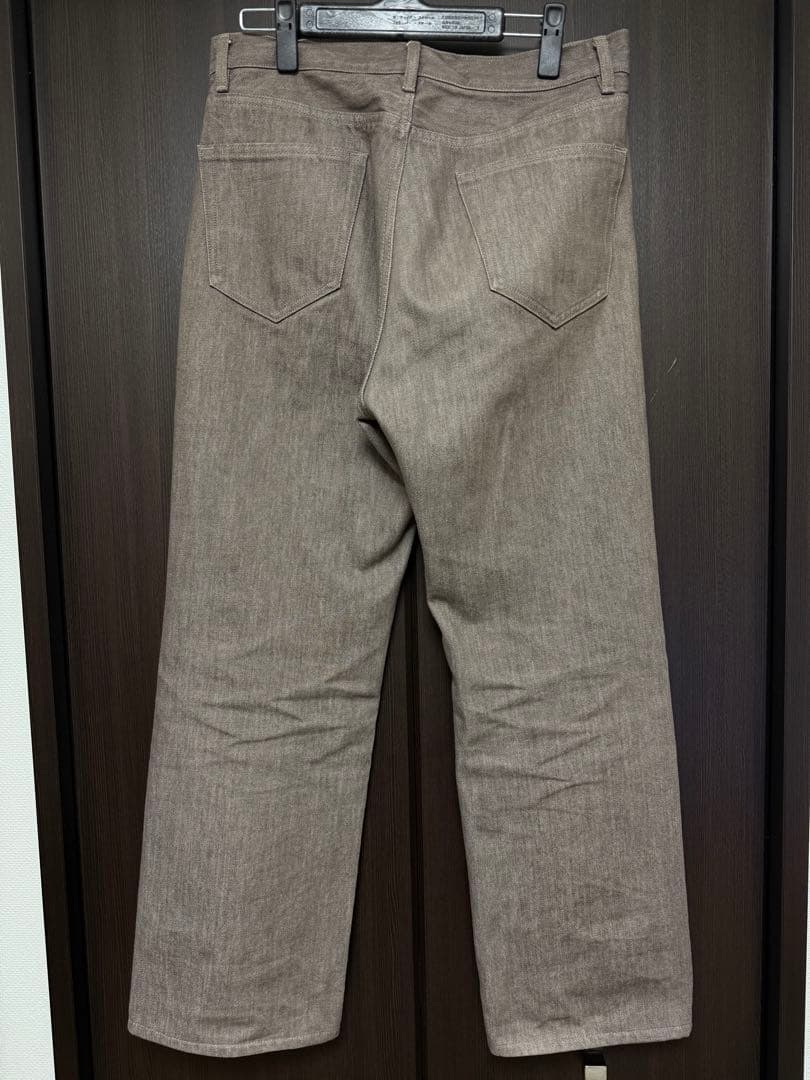 AURALEE HardTwistBrownDenim オーラリー　デニム