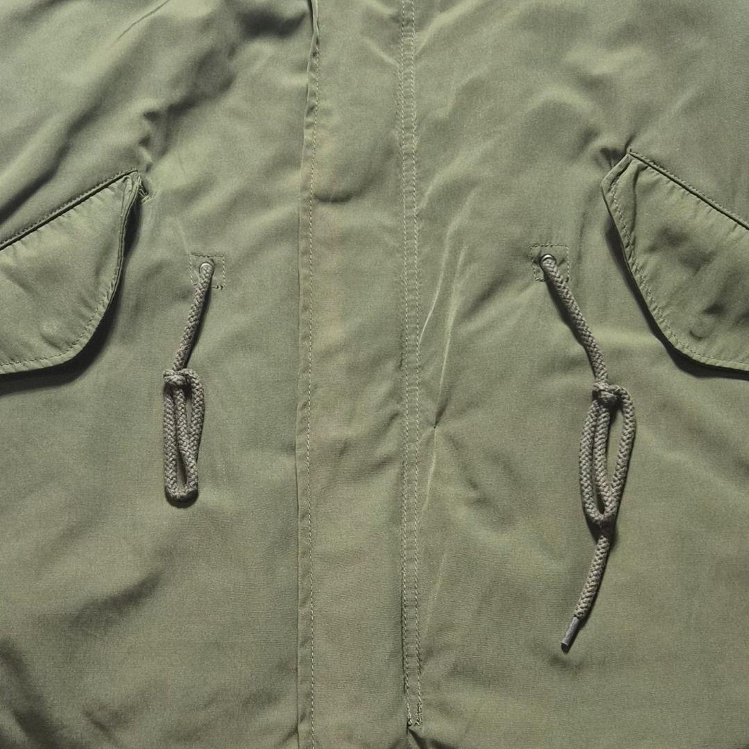 HOUSTON M-65 モッズコート フィッシュテール オリーブ M