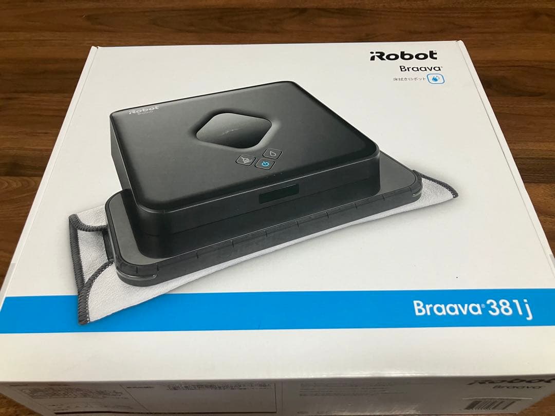 新品・未使用品　iRobot ブラーバ 381j ブラック 床拭きロボ