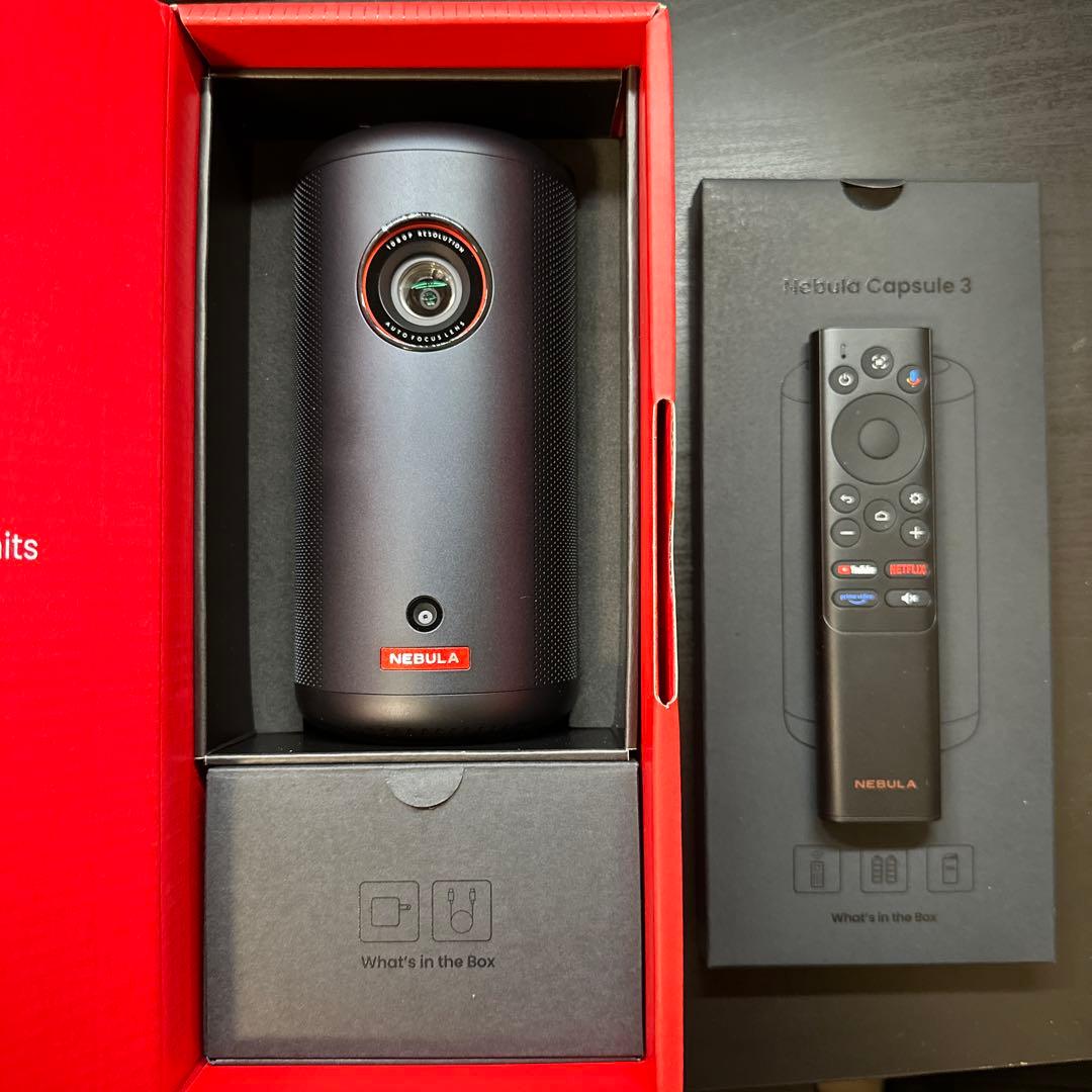 Anker nebula CapsuleⅢ ネビュラカプセル3 プロジェクター