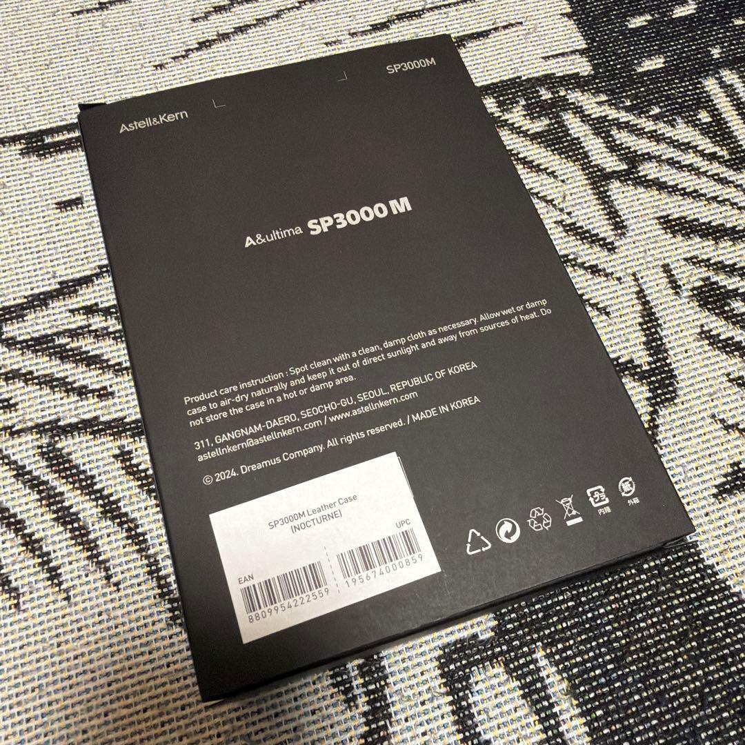 Astell&Kern SP3000M用 純正レザーケース ノクターン 試着のみ