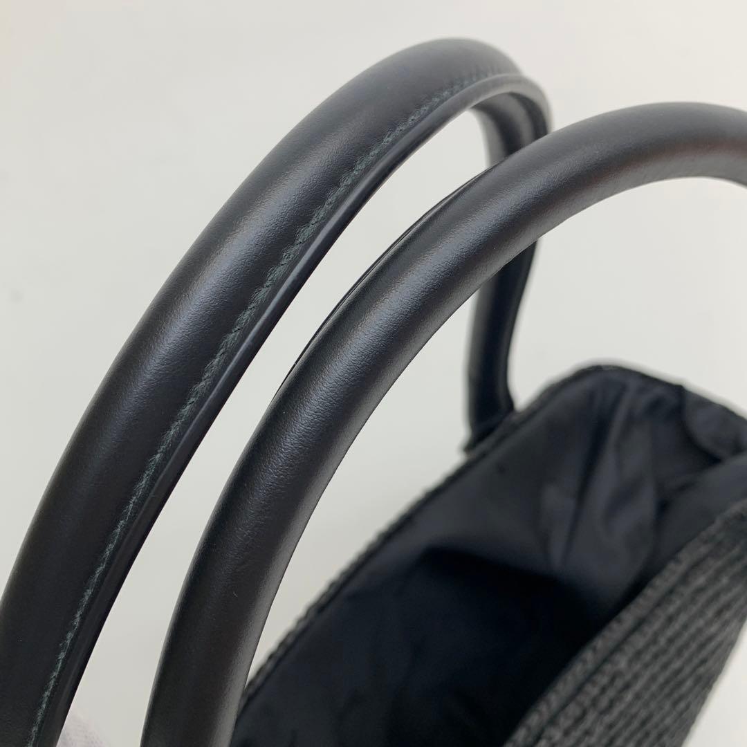 バレンシアガ ビーチバッグ ブラック 黒 かごバッグ 24082631