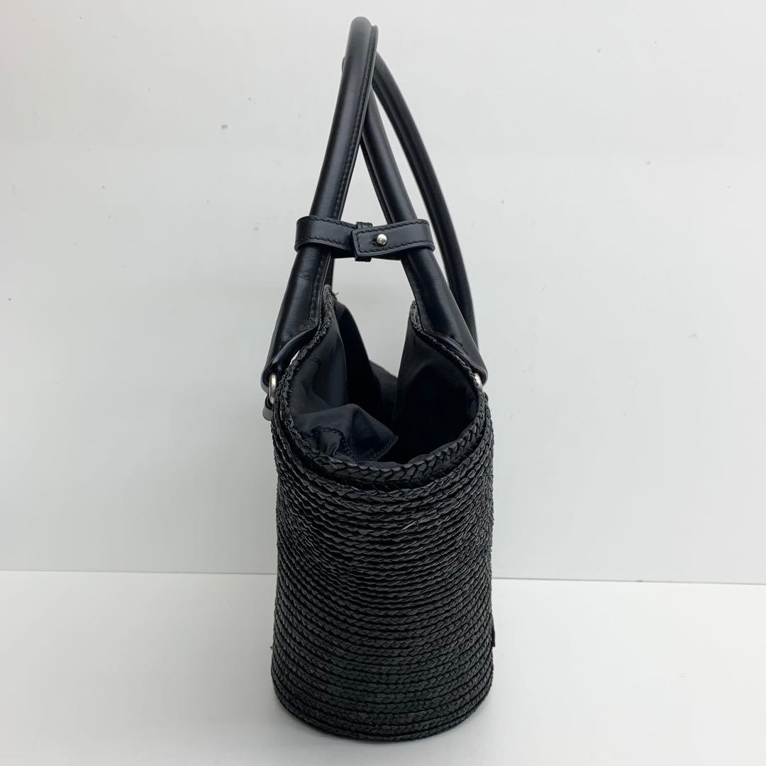 バレンシアガ ビーチバッグ ブラック 黒 かごバッグ 24082631