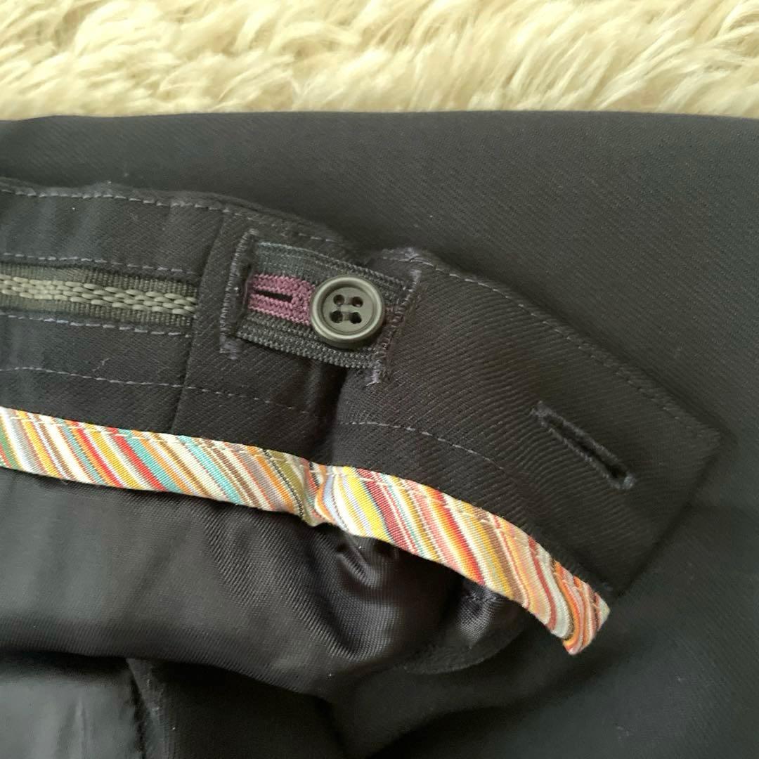 ポールスミス スーツ　セットアップ　4点セット　ネイビー　6a