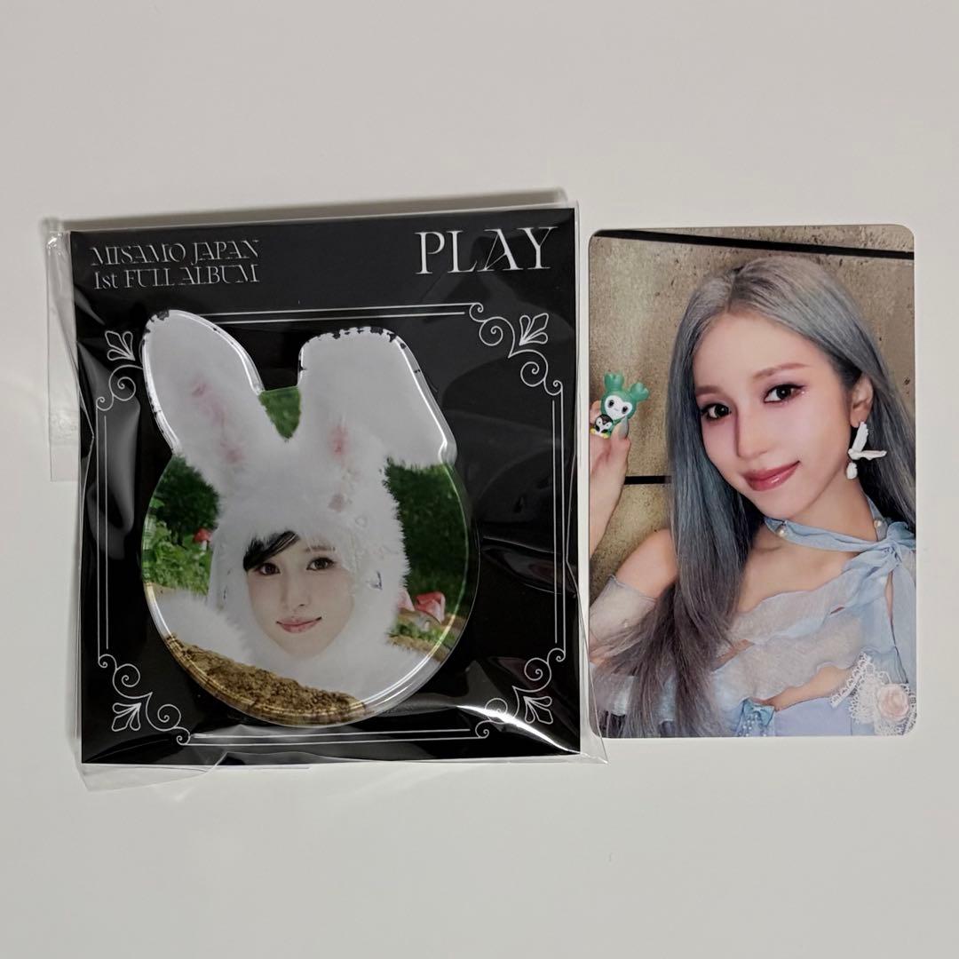 ゆ*う様 MISAMO PLAY リスニングパーティー　ミナ　トレカ　スマホグリ
