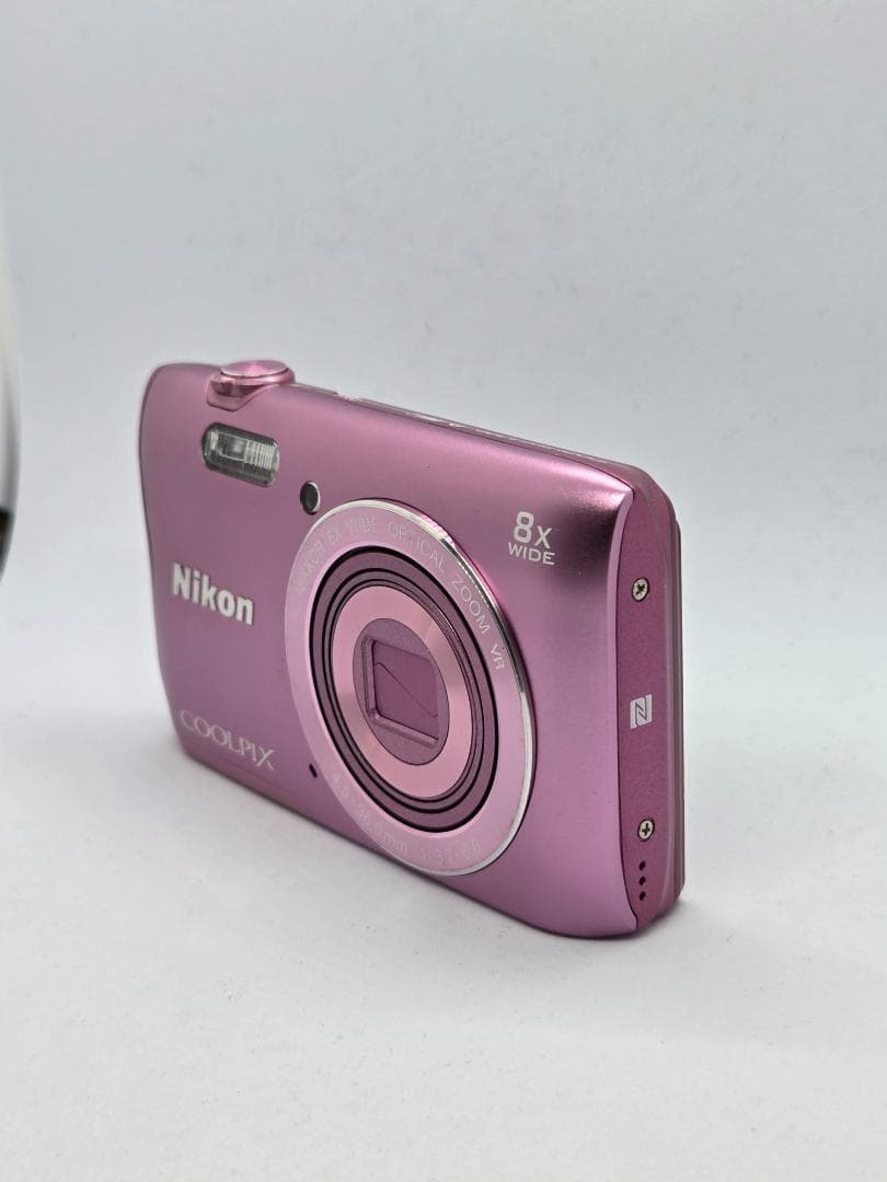 【スマホ転送OK】ニコン NIKON COOLPIX A300 ピンク デジカメ