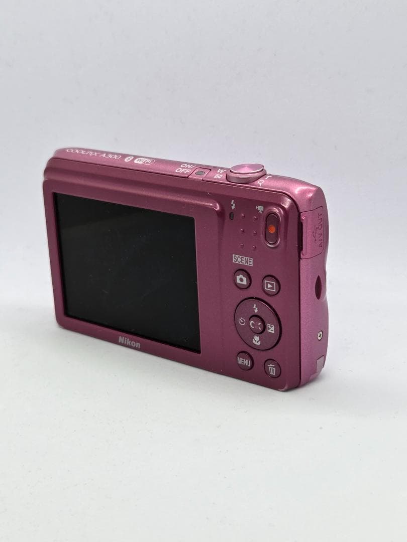 【スマホ転送OK】ニコン NIKON COOLPIX A300 ピンク デジカメ